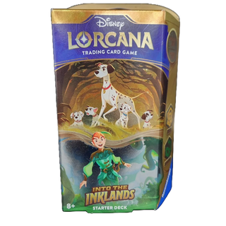 Disney Lorcana Into The Inklands - Starter Deck Amber/Emerald ITA