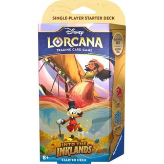 Disney Lorcana Into The Inklands - Starter Deck Ruby/Sapphire ITA