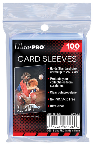 100 Sleeves 63,5x88,9 mm - Ultra Pro