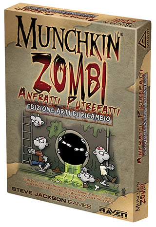 Munchkin Zombi espansione Anfratti e Putrefatti