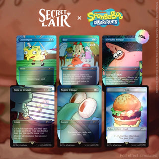 Spongebob Squarepants: Internet Sensation - MTG Rainbow Foil Secret Lair
