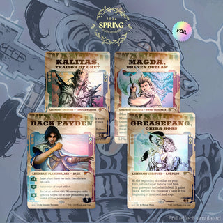 Showcase: Outlaws of Thunder Junction | Traditional Foil Edition Secret Lair Drop Series