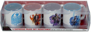 Star Wars - Set 4 tazzine da caffè