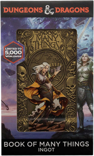 Dungeons & Dragons - Book Of Many Things Limited Edition Ingot