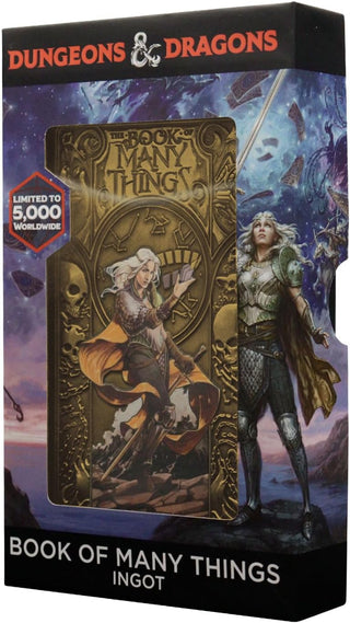 Dungeons & Dragons - Book Of Many Things Limited Edition Ingot