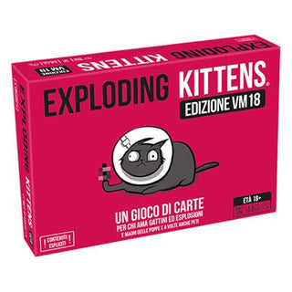 Exploding Kittens Edizione VM 18 Pink Edition