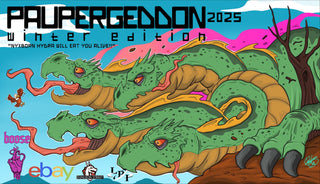 Limited Edition Playmat Special Sponsor Gift Paupergeddon Winter 2025 by Curia a.k.a Hydra