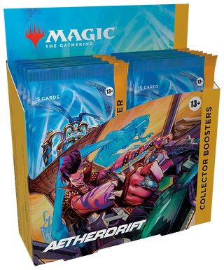 Collector Booster Box Aetherdrift ENG (12 Bustine) - Magic the Gathering