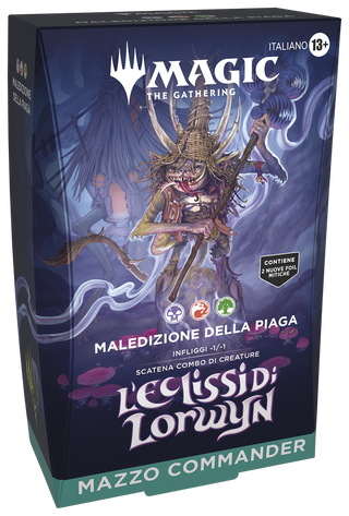 L'Eclissi di Lorwyn - Maledizione della Piaga - Commander Deck (ITA) - Magic the Gathering