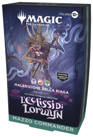 L'Eclissi di Lorwyn - Maledizione della Piaga - Commander Deck (ITA) - Magic the Gathering