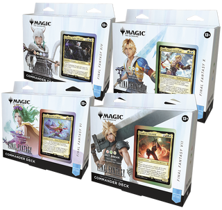 Final Fantasy Collector's Commander Deck Display (4x Deck) - JAP - Magic the Gathering