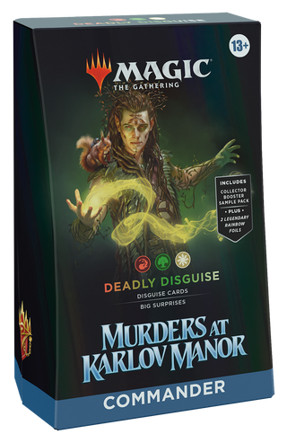 Deadly Disguise Commander Deck ENG – Murders at Karlov Manor – Magic the Gathering