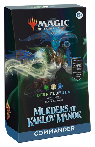 Deep Clue Sea Commander Deck ENG – Murders at Karlov Manor – Magic the Gathering