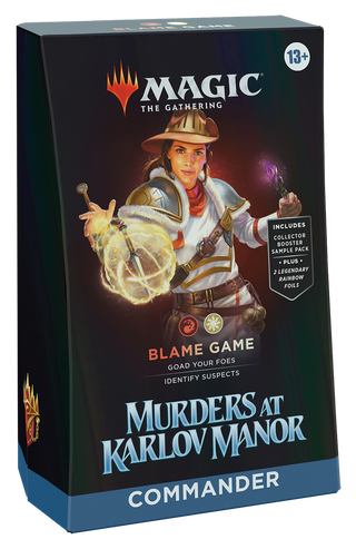 Blame Game Commander Deck ENG – Murders at Karlov Manor – Magic the Gathering