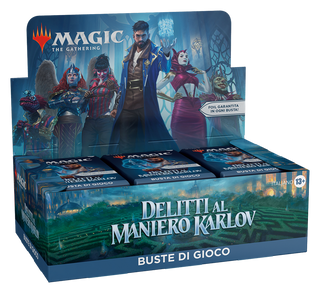 Delitti al Maniero Karlov Play Booster Display ITA (36 Bustine) Magic the Gathering