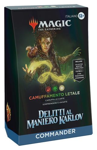 Camuffamento Letale Commander Deck ITA – Delitti al Maniero Karlov - Magic the Gathering