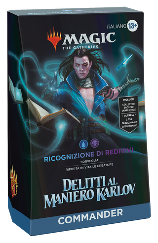 Ricognizione di Redivivi Commander Deck ITA – Delitti al Maniero Karlov - Magic the Gathering