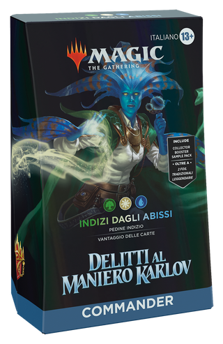 Indizi dagli Abissi Commander Deck ITA – Delitti al Maniero Karlov - Magic the Gathering