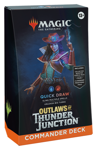 Quick Draw Commander Deck ENG – Outlaws of Thunder Junction – Magic the Gathering