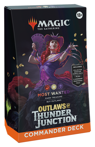 Most Wanted Commander Deck ENG – Outlaws of Thunder Junction – Magic the Gathering