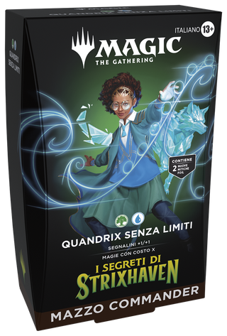 Quandrix senza Limiti - I Segreti di Strixhaven Commander Deck ITA - Magic the Gathering