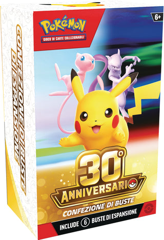 Bundle da 6 buste - Pokémon 30° Anniversario ITA