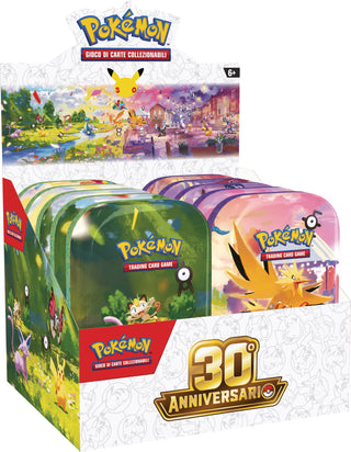 Mini Tin Display - Pokémon 30° Anniversario ITA