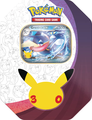 Tin da Collezione Greninja-ex e Sylveon - Pokémon 30° Anniversario ITA