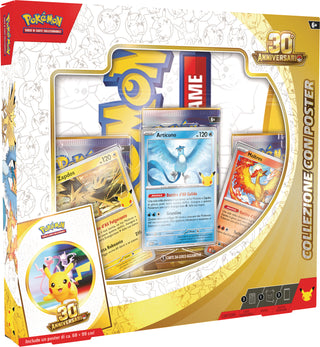 Collezione con Poster - Pokémon 30° Anniversario ITA