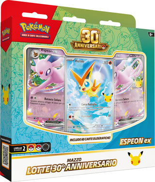 Mazzo Lotte Umbreon ex & Espeon-ex - Pokémon 30° Anniversario ITA