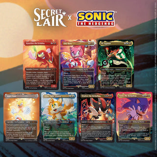 Sonic the Hedgehog: Friends and Foes - MTG Non Foil Secret Lair