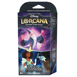 Disney Lorcana Rise of the Floodborn - Starter Deck Amethyst/Steel ENG