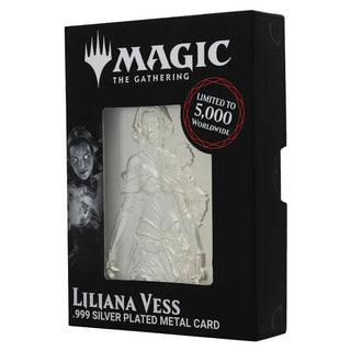 Silver Plated Card:Liliana Vess - Limited Edition - MTG