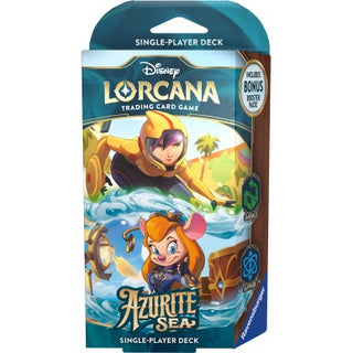 Disney Lorcana Azurite Sea - Starter Deck Emerald/Sapphire ENG