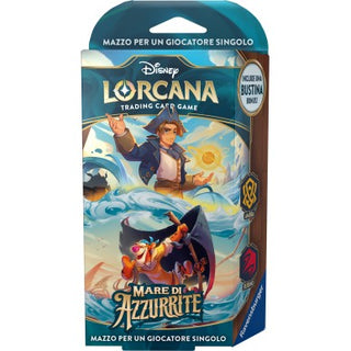 Disney Lorcana Mare di Azzurrite - Starter Deck Ambra/Rubino ITA