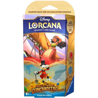 Disney Lorcana Nelle Terre D'Inchiostro - Starter Deck Rubino/Zaffiro ITA