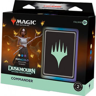 Miracolo Commander Deck ITA  Duskmourn: La Casa Degli Orrori - Magic The Gathering