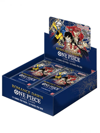 One Piece Card Game OP-01 Romance Dawn Box da 24 Bustine- ENG *ristampa*