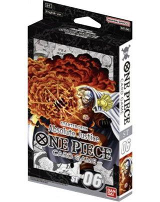 Absolute Justice Starter Deck 6  ST-06  ENG - One Piece Card Game