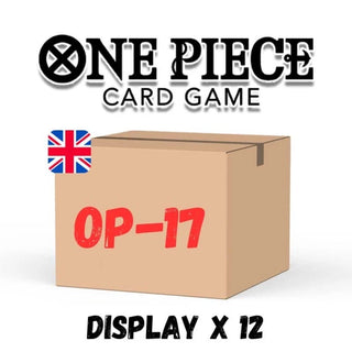 The World's Strongest Warriors OP-17 Case (12 Box - 24 Boosters) One Piece CG - EN