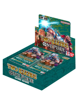 OP-08 Two Legends  Box (24 Bustine) – One Piece Card Game ENG